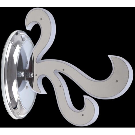 Mi Lampara - Aplique Led Aire 1 L Cromo 6w 420lm 4000k 32x13,5x30