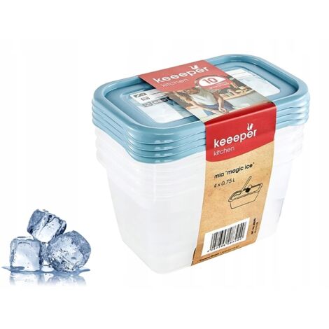 Mia Magic 4x750ml Lebensmittelbehälter-Set