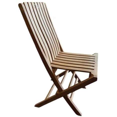 Miami Garden Folding Chair - L37 x W47 x H95 cm - Teak