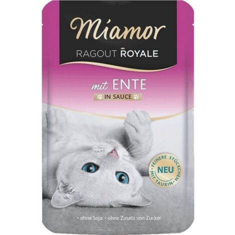 Miamor Ragout Royal Duck - getreidefreies Katzennassfutter 100g
