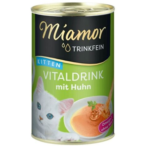 Miamor Vitaldrink Kitten - Zuppa al gusto di pollo per gattini 135ml