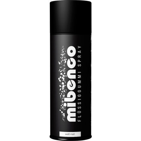 Mibenco Flüssiggummi-Spray Farbe Weiß (matt) 71429010 400ml A046761