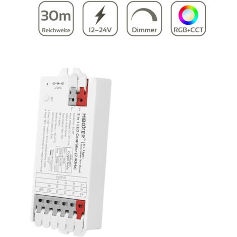 MiBoxer LED Controller 3 in 1 RGB / RGBW / RGB+CCT 12/24V Steuerung E3-RF