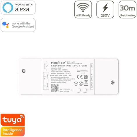 MiBoxer LED Funkschalter WiFI Tuya 2.4GHz+Push SWL