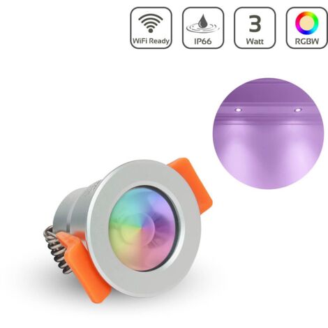 MiBoxer LED Spot 3W RGB+2700K 12V IP66 Auschnitt 33-36mm SL4-12