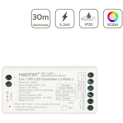 MiBoxer Pixel LED Controller 3in1 SPI 2.4GHz SPIR3