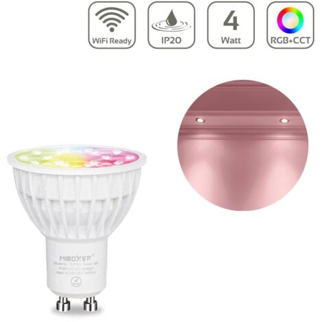 MiBoxer RGB+CCT LED Spot 4W GU10   WiFi ready   FUT103