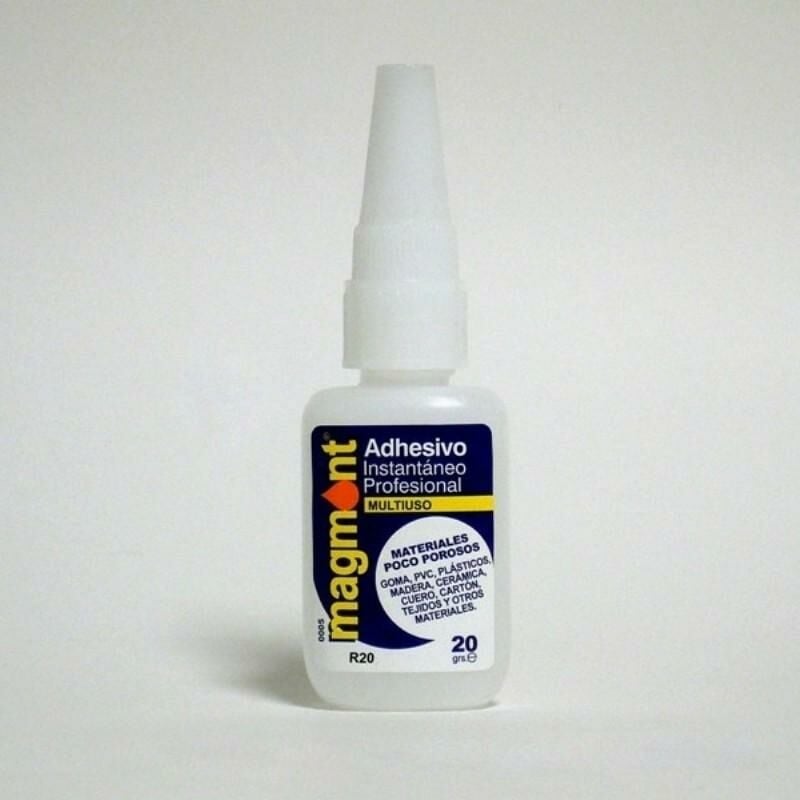 

Adhesivo instantaneo cianocrilato 20ml. viscosidad alta - Mibricoplus