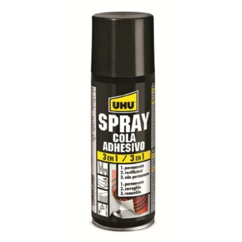

Adhesivo spray aerosol uhu 500ml. - Mibricoplus