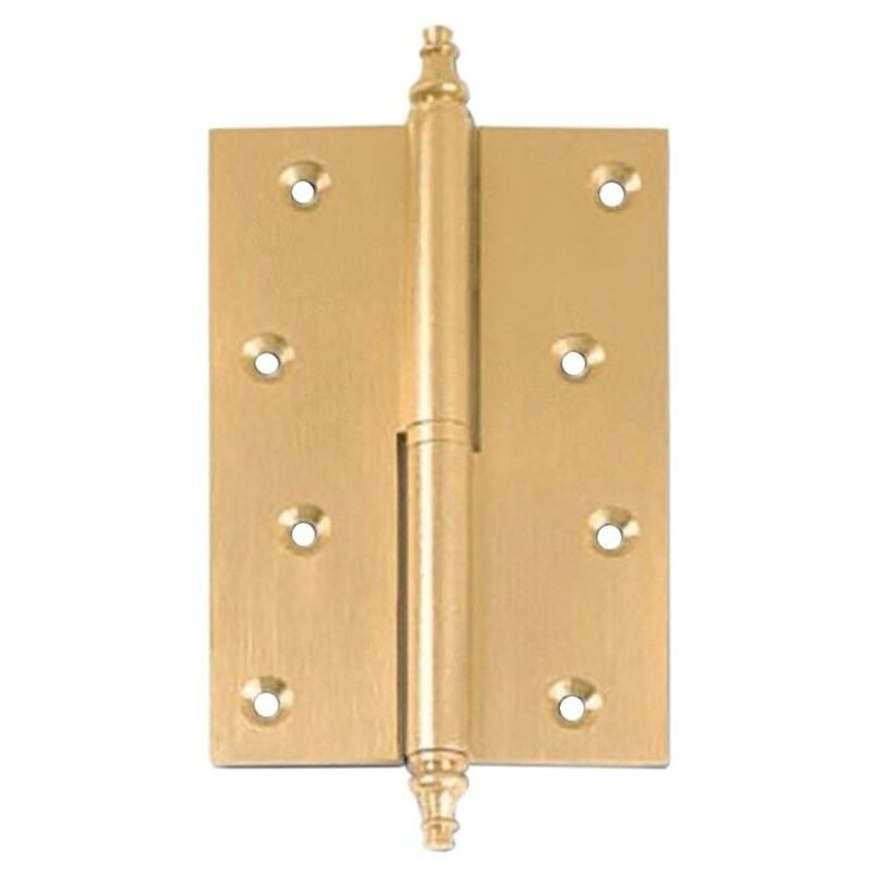 

Bisagra 155 laton mate 90-60 izquierda con remate desmontable. - Mibricoplus