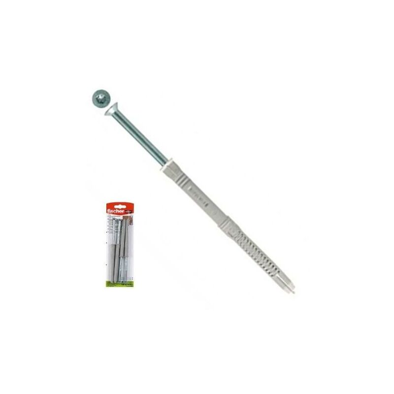 

MIBRICOPLUS Blister taco nylon fischer fur t con tornillo cabeza plana torx med.taco 10-100