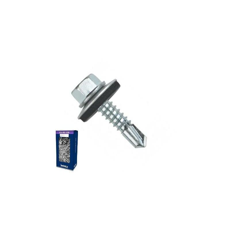 

MIBRICOPLUS Box tornillo broca din 7504-k con arandela p-16 cincado larg.r/chapa 32mm ø rosca chapa 5.5mm