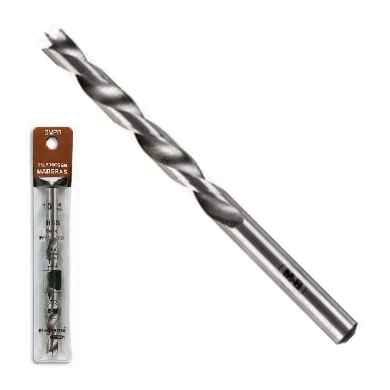 

Broca para madera con punta 10-400 bmpr10x400 funda - Mibricoplus