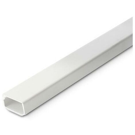 MIBRICOPLUS canaleta blanca adhesiva 8-12mm 2mtos