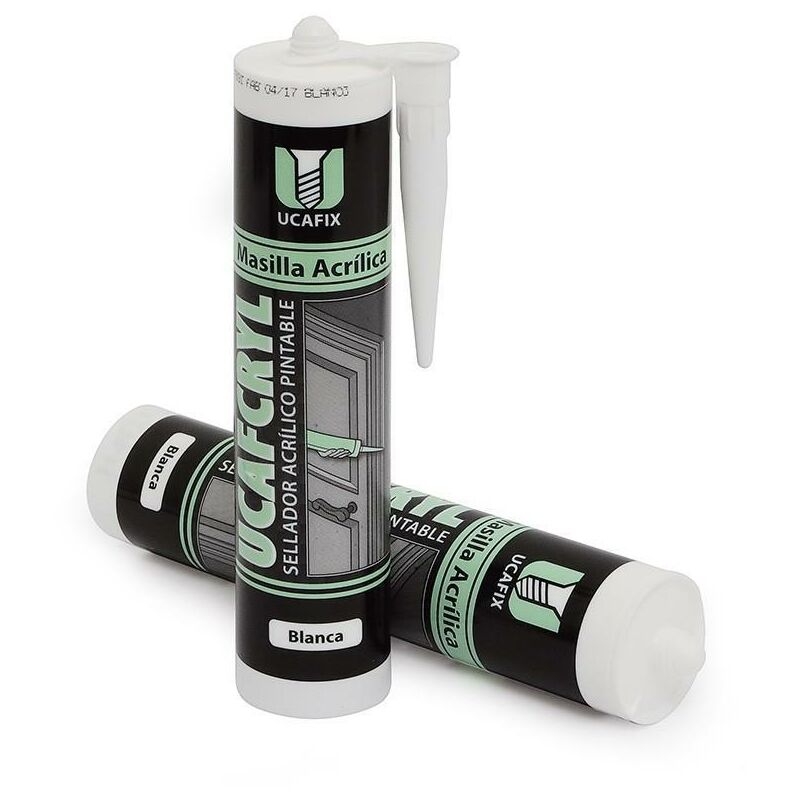 

Cartucho masilla acrilica blanca 310ml - Mibricoplus
