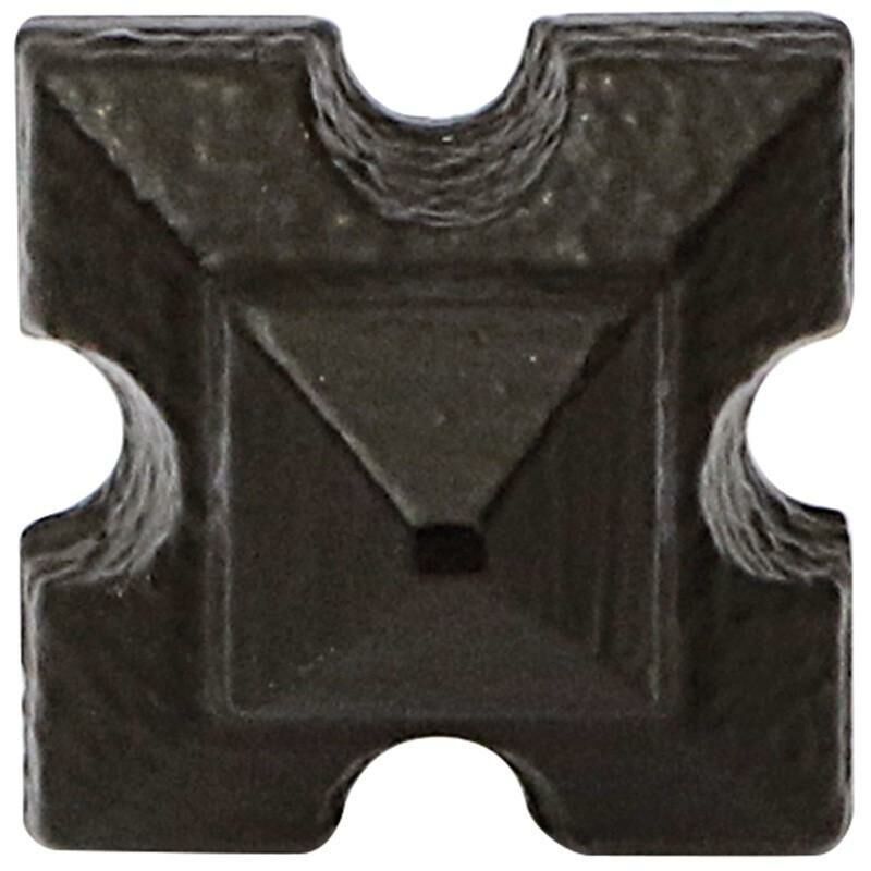 

Clavo forja roseta 21x21 nº998 negro - Mibricoplus