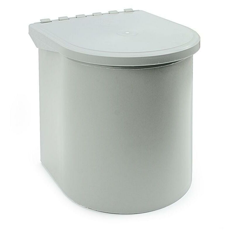 

Cubo basura thano 1x10l. plastico gris - Mibricoplus