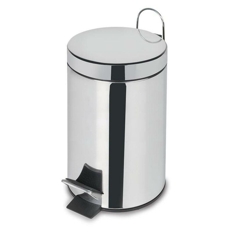 

Cubo pedal 5 lts. cromado - Mibricoplus