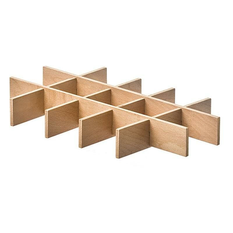 

Divisorio portaobjetos madera h60 a300xf476 para bandeja gris cod. 1419.319 dream - Mibricoplus