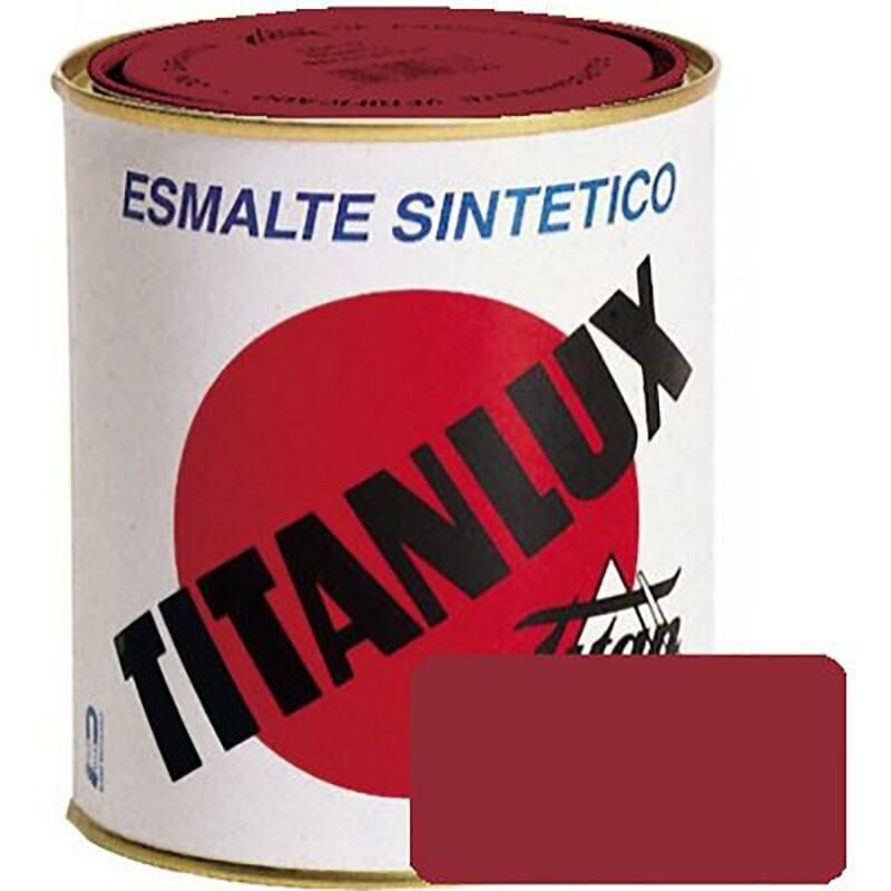 

Esmalte rojo ingles titanlux 750ml. 555 - Mibricoplus