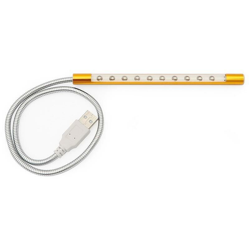 

Flexo usb touch 10leds l415mm amarillo - Mibricoplus