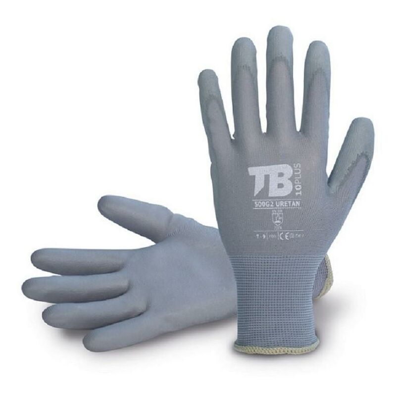 

Guante nylon palma poliuretano gris 500g2 uretan talla 6-10 t/guante talla xs-6 - Mibricoplus