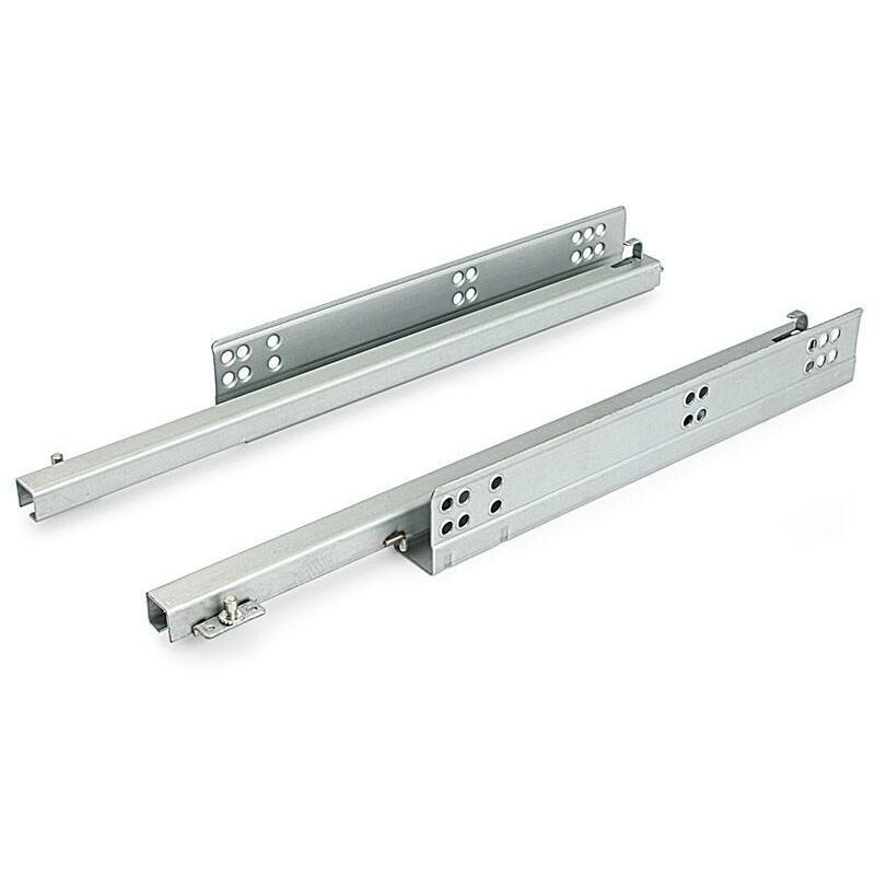 

Guia oculta metropush extracción parcial 300mm zincado largo guia largo 450mm - Mibricoplus