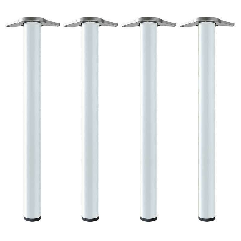 

Juego de 4 patas modelo neiva para mesa 60ø h710 acabado blanco - Mibricoplus