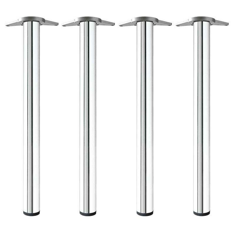 

Juego de 4 patas modelo neiva para mesa 60ø h710 acabado cromo - Mibricoplus