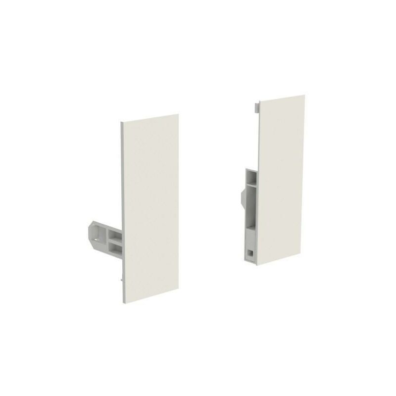 

Juego fijación frontal qube h90 acabado blanco - Mibricoplus