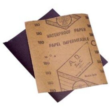 HOJAS DE PAPEL LIJA AGUA