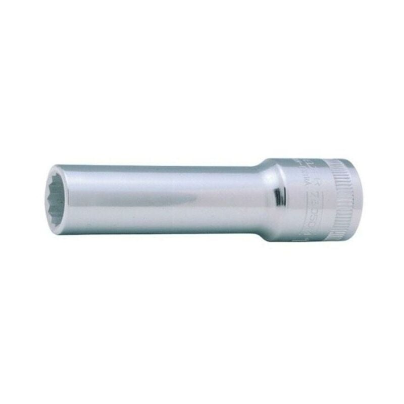 

MIBRICOPLUS Llave vaso cuadradillo 1/2 boca bihexagonal serie larga metrica m-10