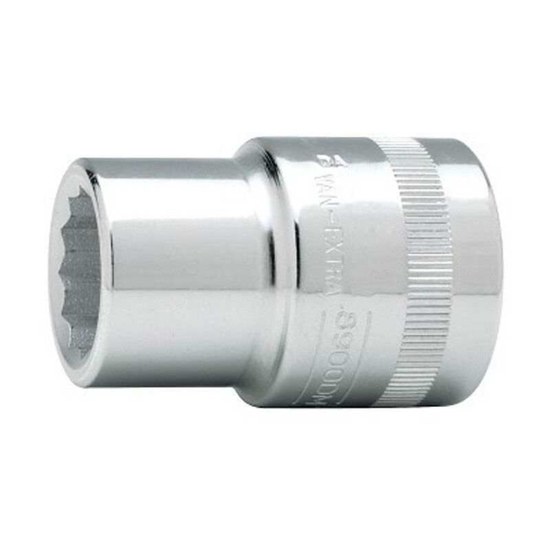 

Llave vaso cuadradillo 3/4 boca bihexagonal serie corta metrica m-22 - Mibricoplus