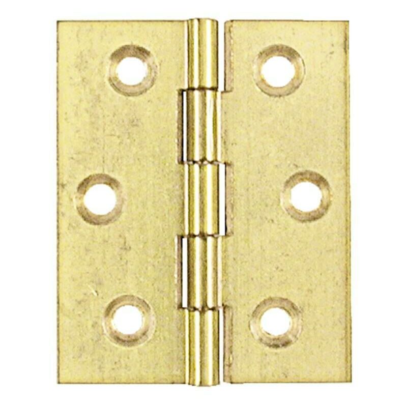 

Bisagra laton plana sin remate 40-35 medidas nova 60x50 acabado nova latón mate - Mibricoplus