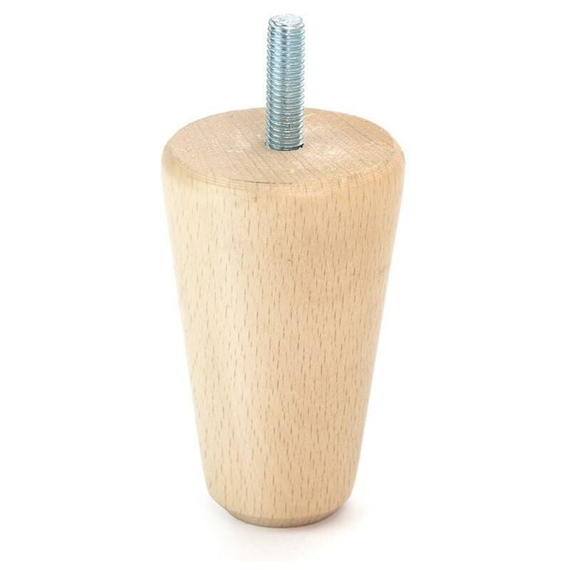 

Pata madera conica h80 m8 natural - Mibricoplus