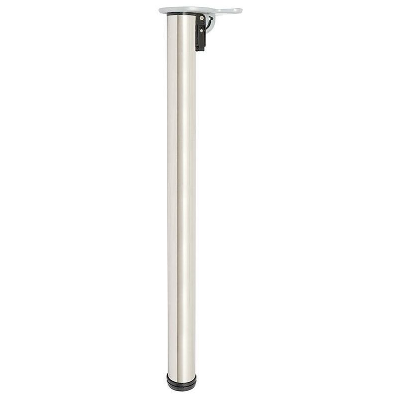 

Pata mesa plegable ø50 h710 niquel satinado - Mibricoplus