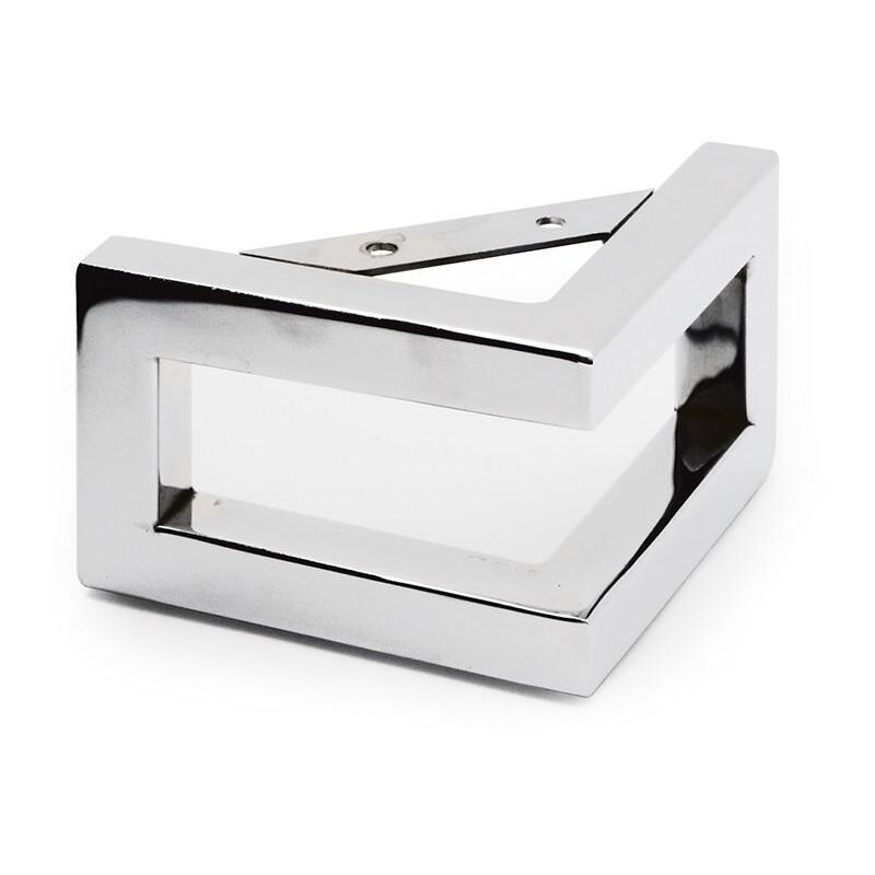 

Pata metal corinne h80 120x120 cromo - Mibricoplus