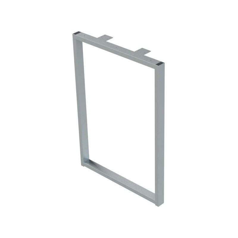 

Pata metal usha h720 acabado gris - Mibricoplus