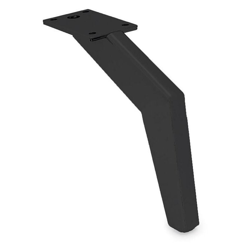 

Pata metálica katar h160 acabado negro mate - Mibricoplus
