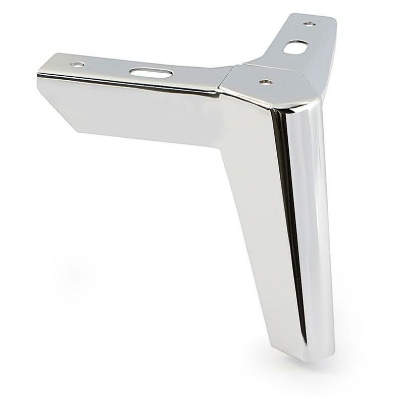 

Pata metálica vector h120 acabado cromo - Mibricoplus