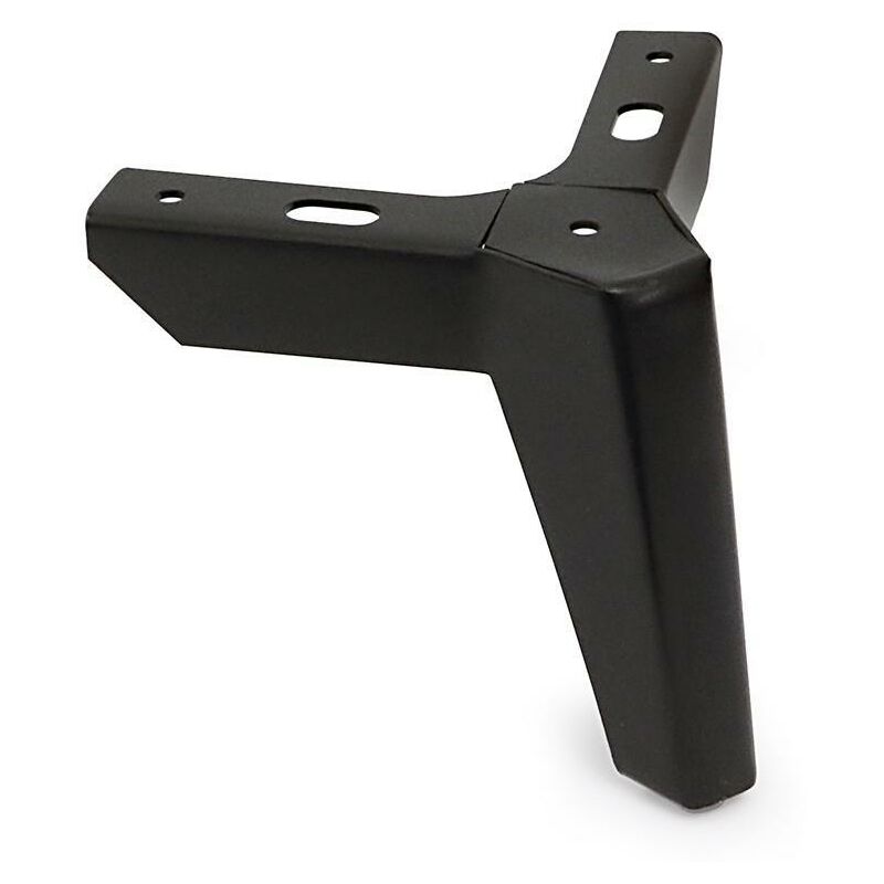 

Pata metálica vector h120 acabado negro mate - Mibricoplus