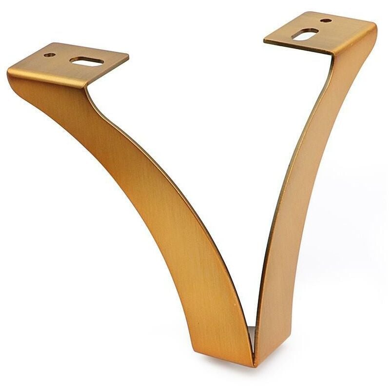 

Pata metálica vinet altura (h) 150 acabado oro viejo - Mibricoplus