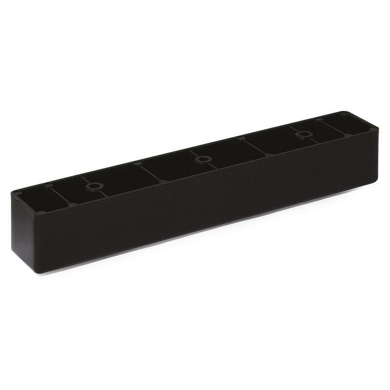 

Pata plastico maya 300x35 h35 negra - Mibricoplus