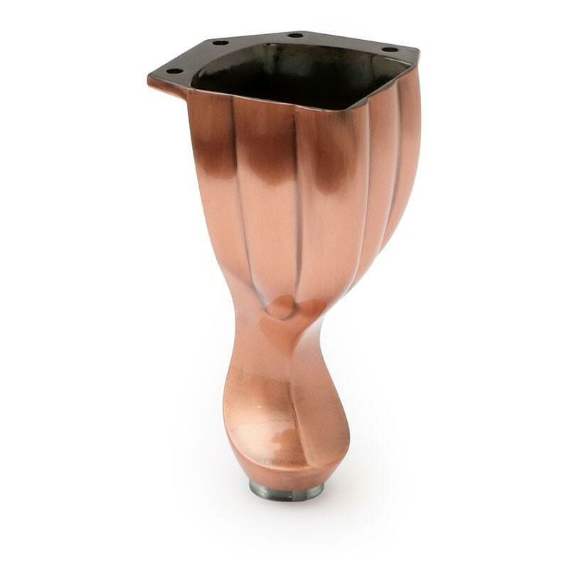 

Pata zamak modelo saray h140 acabado cobre antiguo - Mibricoplus