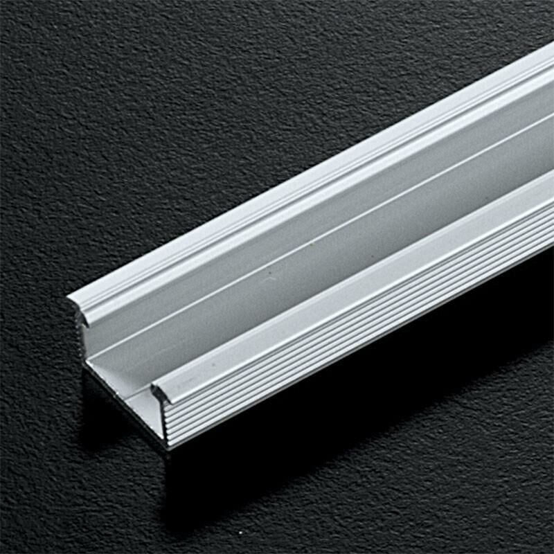 

MIBRICOPLUS Perfil embutir aluminio 3mts slim-e (barra de 3mtos.)