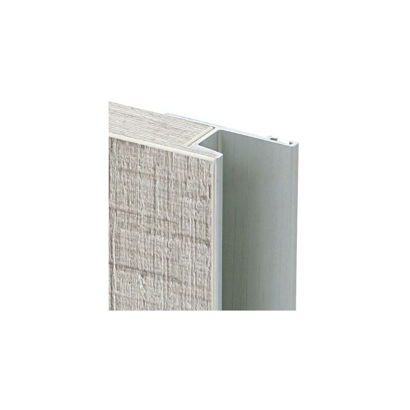 

MIBRICOPLUS Perfil tirador aluminio calas 44m 2,60 efecto inox