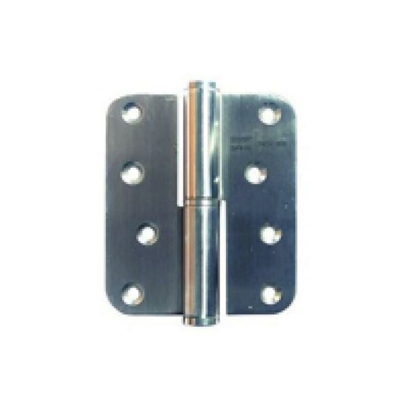 

Pernio inox canto redondo 120-86-3 mano izquierda - Mibricoplus