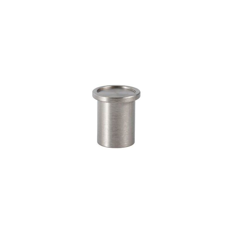 

MIBRICOPLUS Pomo aluminio modelo round ø25 acabado efecto inox