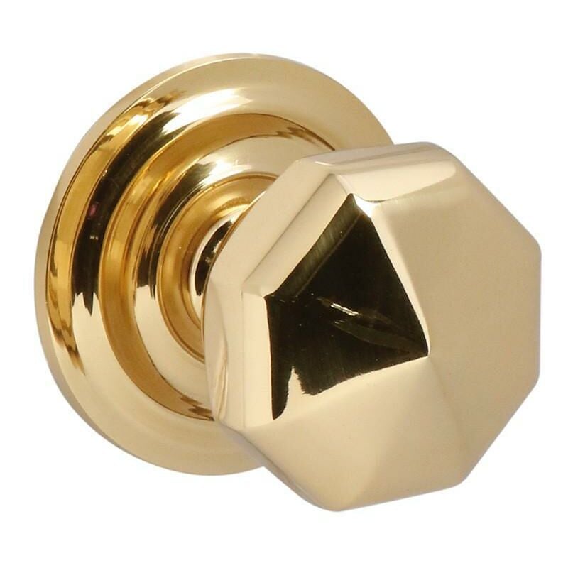 

Pomo puerta laton diamante ø70 olv oro - Mibricoplus