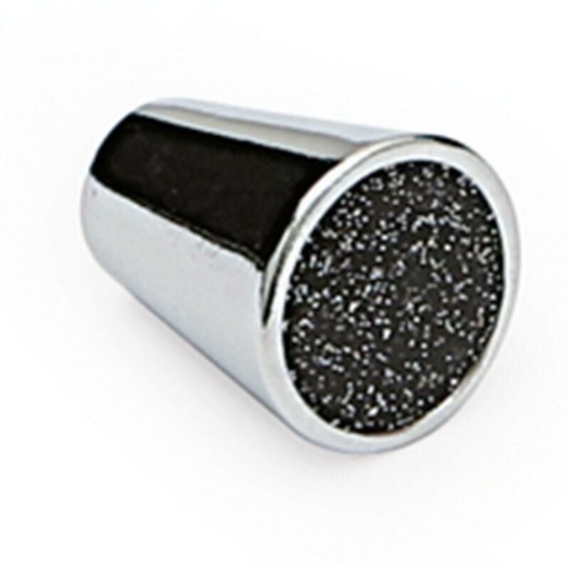 

Pomo zamak resina sinatra ø17mm cromo / resina negra - Mibricoplus